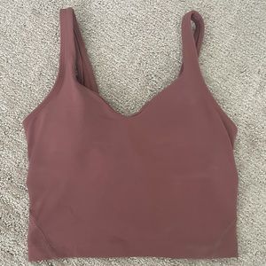 lululemon spiced chai align tank top